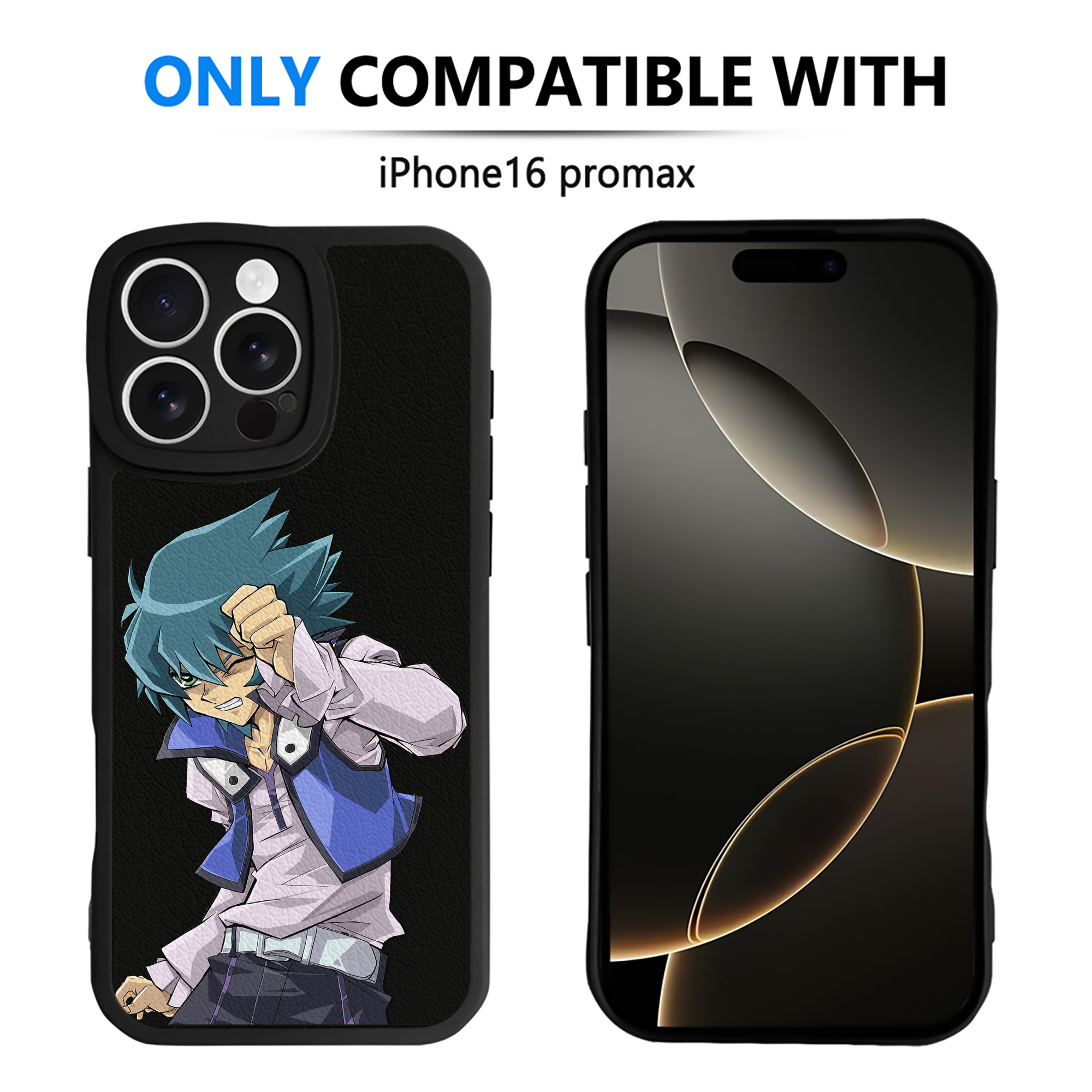 遊☆戯☆王 Yu-Gi-Oh! 【iPhone 16シリーズ対応】シリコンスマホケース（レザー調） 材質：シリコン